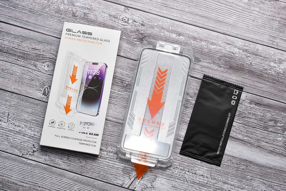 Premium стекло iphone 11 17 pro max с апликатором