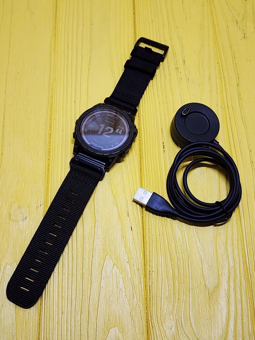 Смарт - часы Garmin Tactix 7  51mm Termal Sapphire DLC Titanium.