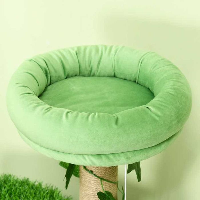 Cama para gatos arvore / arranhador verde