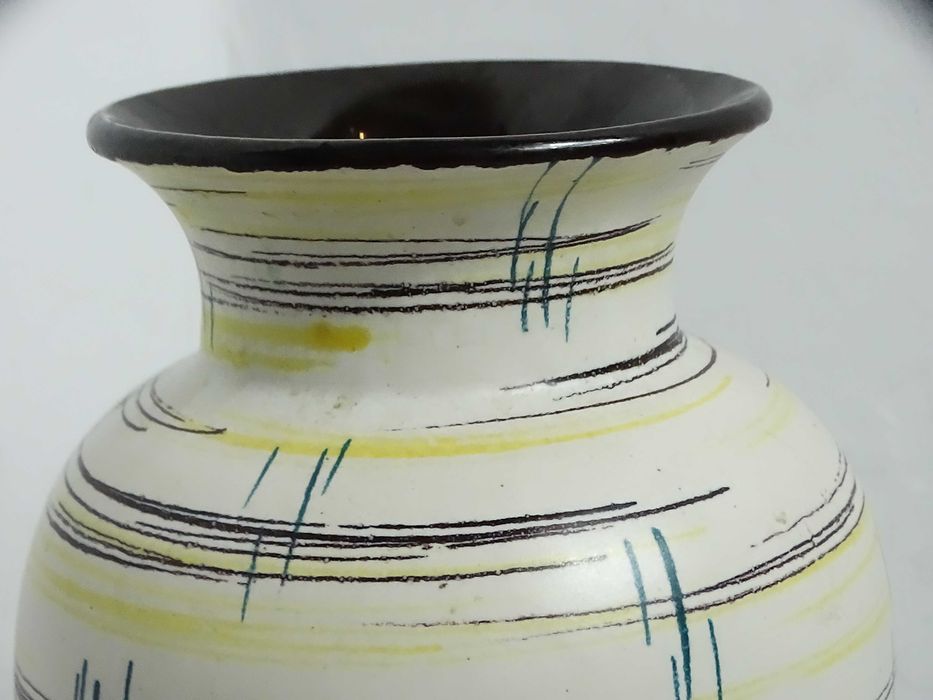Piękny Wazon Vintage Mid-Century Modern | GERMANY 400-25 | Ceramika Lata 60/70