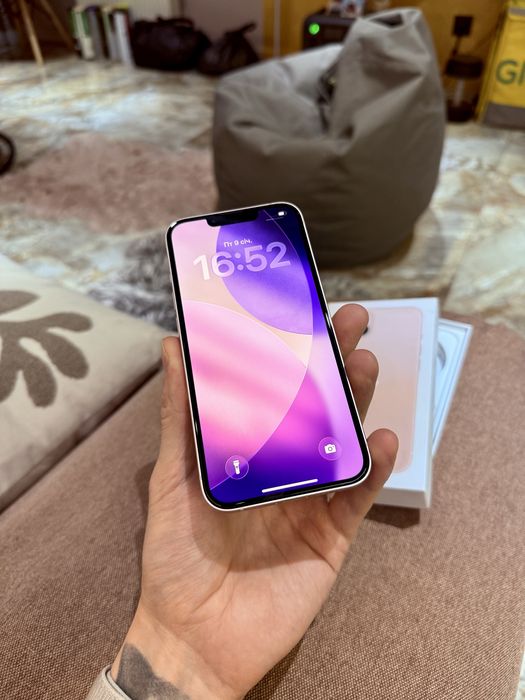Iphone 13 128 Gb Pink Ідеал Скло в Подарунок Рожевий Неверлок Коробка