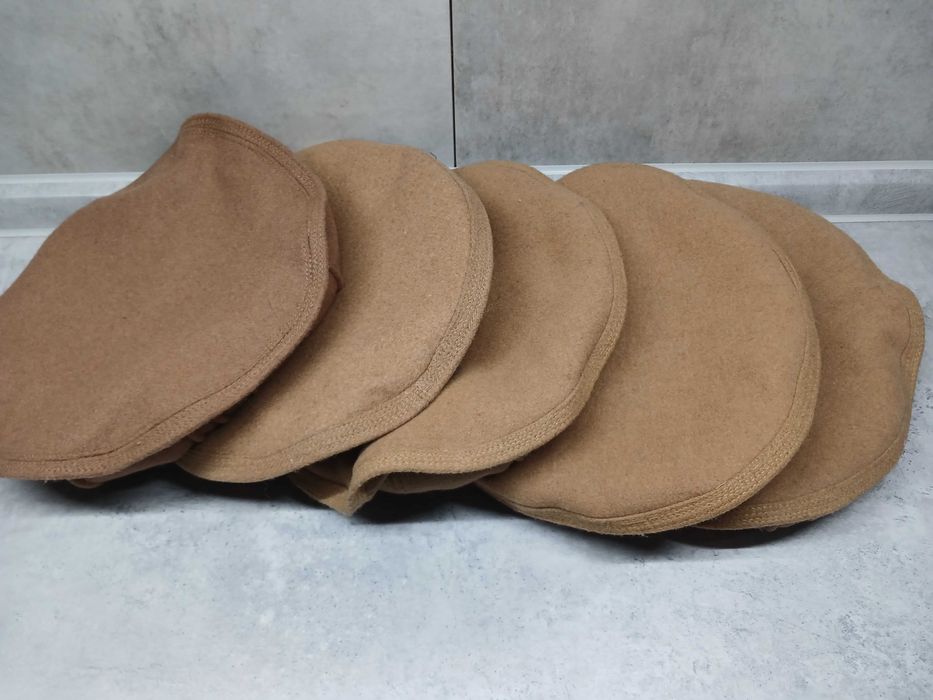 Койот песочная военная шапка из шерсти