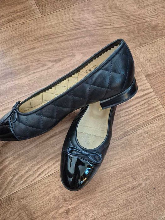 Туфли Люкс Италия Brunate номерные кожа лак р.39 1/2