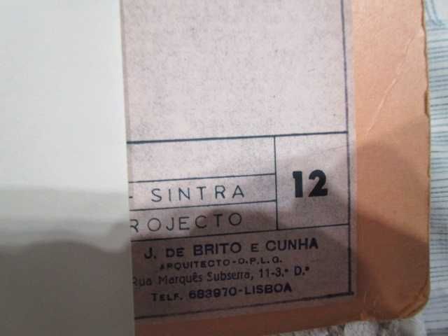 Plantas arquitetura Quinta dos Cedros Estefania Sintra