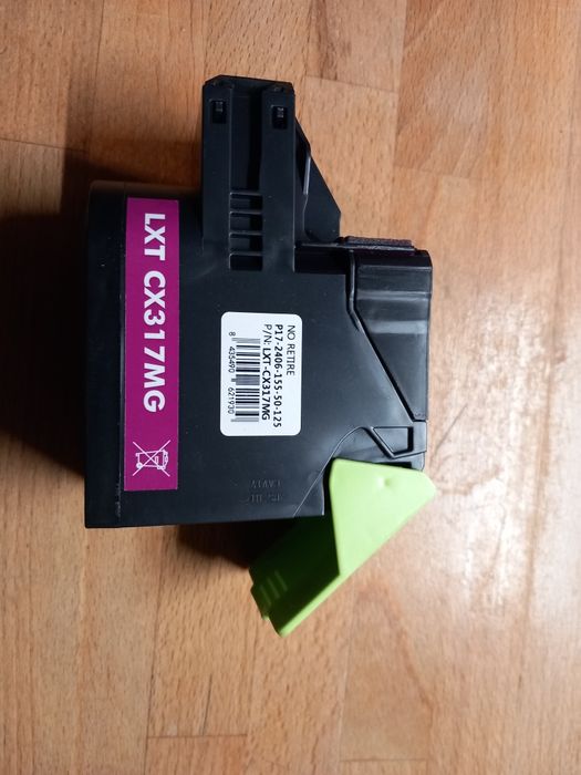 Toner Lexmark CS317 CS417 CS517 dn de Purpurowy