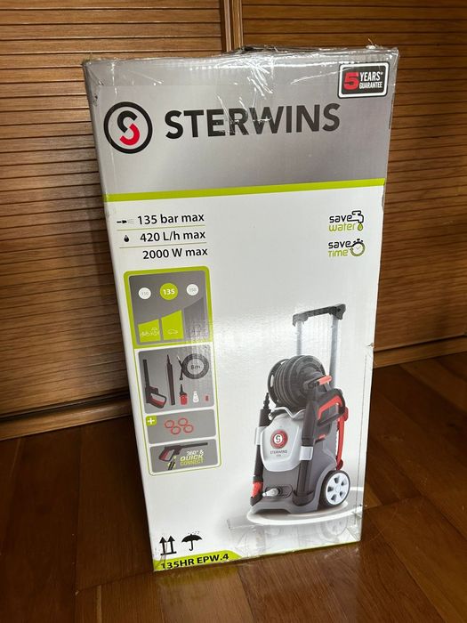 Máquina de Lavar à Pressão Sterwins 135HR EPW.4 – NUNCA UTILIZADA