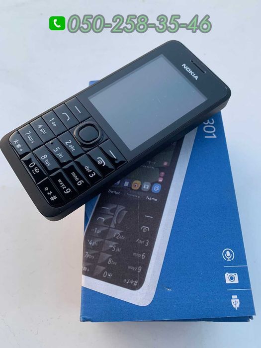 Мобільний телефон кнопковий 301 (новий, Vietnam)