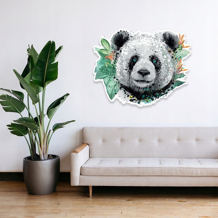 Puzzle Drewniane Duża Panda 550 Elementów Xxl