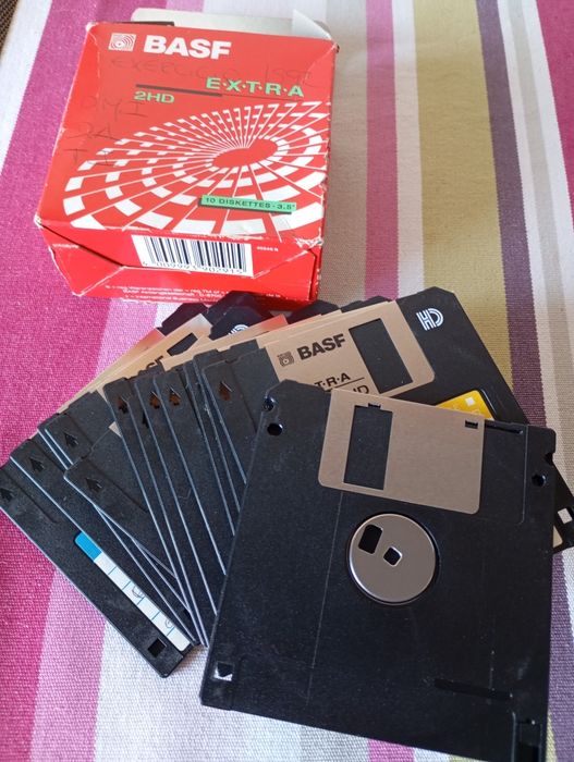 13 diskettes Basf 3.5513686461114624000