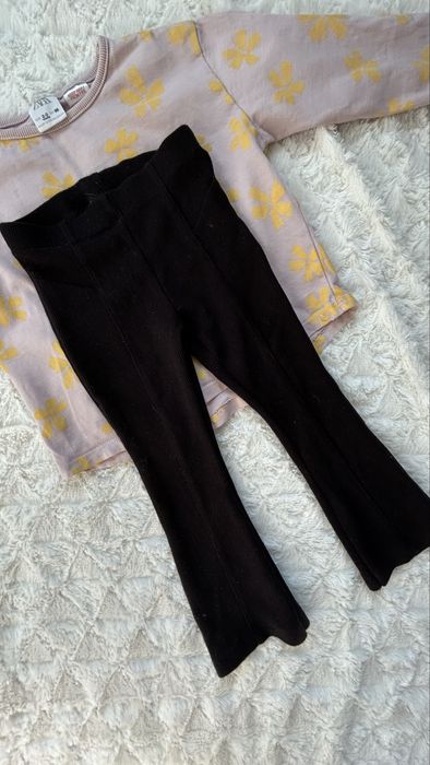 Штани і кофта zara /легінси/кльош