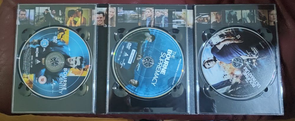 Bourne coleção DVDs