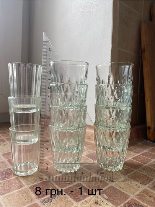 Рюмки - стопки - чашки