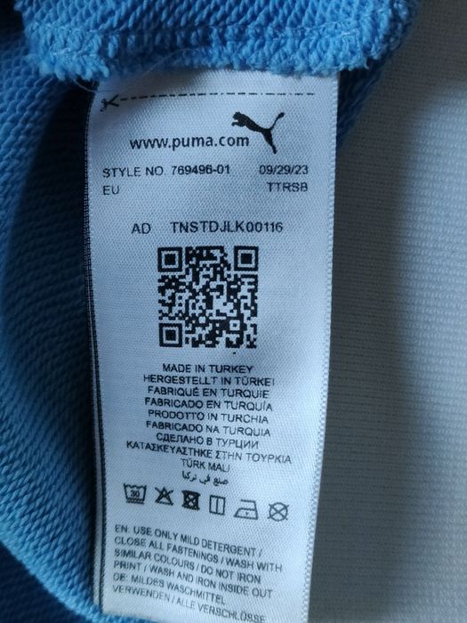 Fato treino Puma original Manchester City futebol casaco calças edição