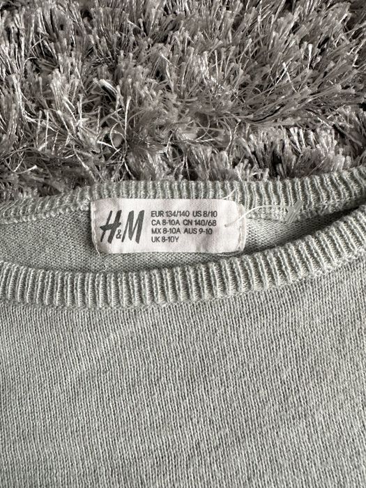 H&M sweterek renifer święta mikołaj ekstra 134/140