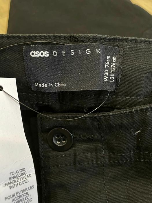 Нові штани-карго ASOS Design W30 S-ка завужені