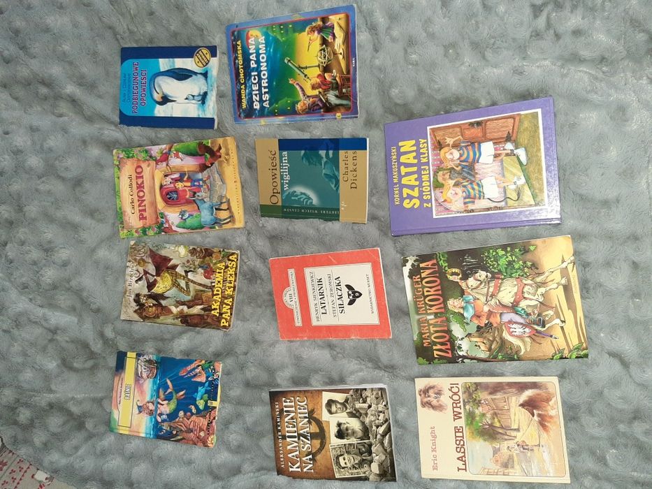 Lektury szkolne oraz baśnie