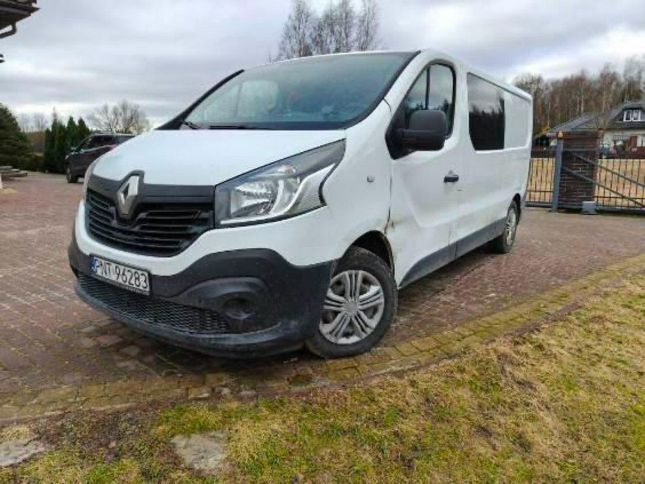 Renault Trafic  long L2H1 brygadówka 6-osobowy pełna opcja