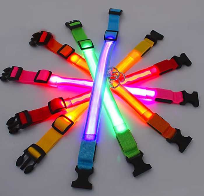 PetGuardian Coleira LED  360° para cães e gatos NOVO ENVIO GRÁTIS