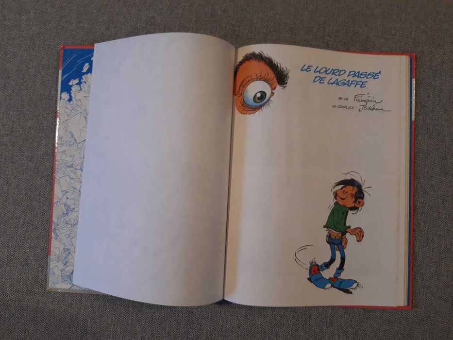 BD Gaston Lagaffe "Le lourd passé de Lagaffe"