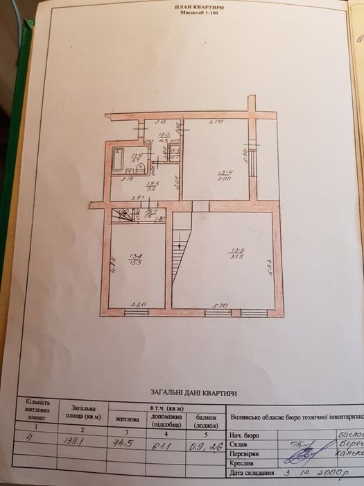 Частина будинку в Луків