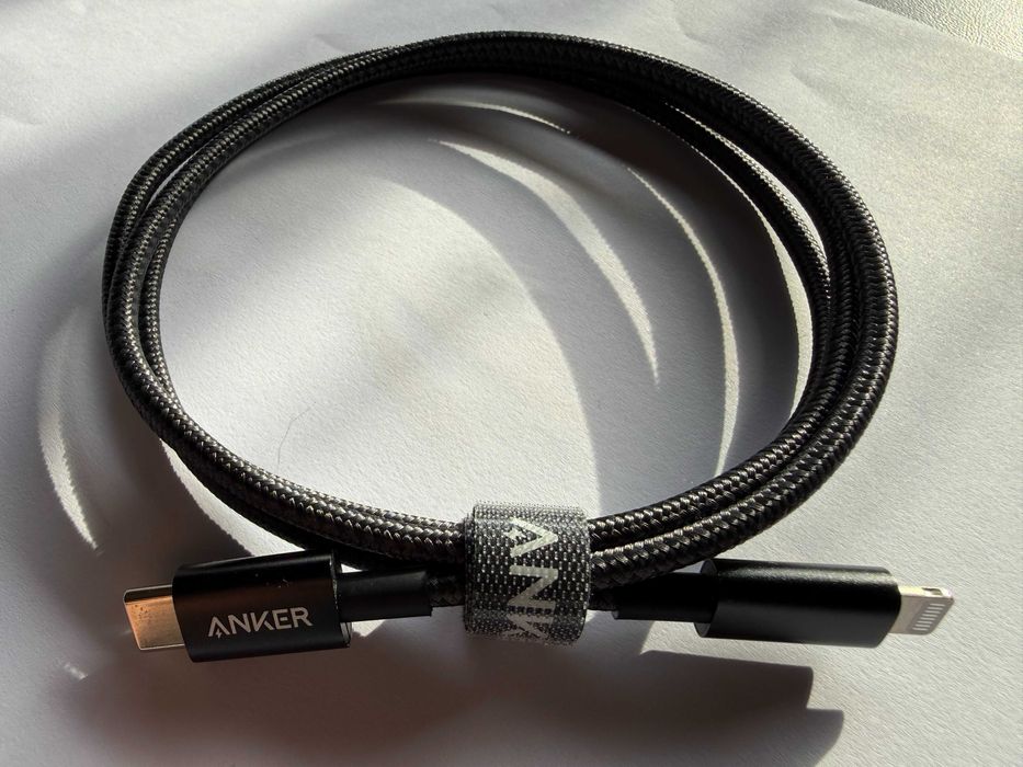 Anker 331 Cabo USB-C para Lightning Nylon  MFi 1m