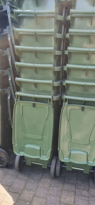 Niemieckie mocne pojemnik kosz kubeł na śmieci 120  240 tanio Dowóz