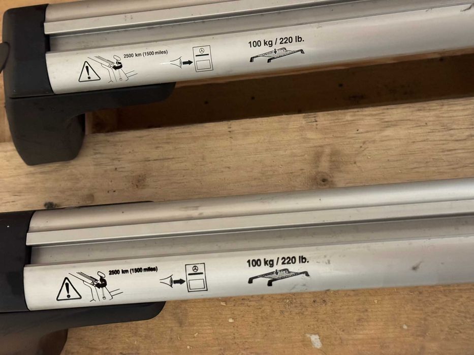 Barras de tejadilho para Mercedes class E - W211