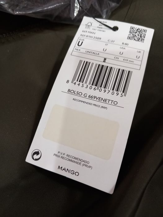 Saco de viagem desporto ect  comp.6ox fundo30x altura 40xx