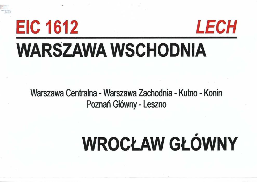 Tablica relacyjna - EIC Lech