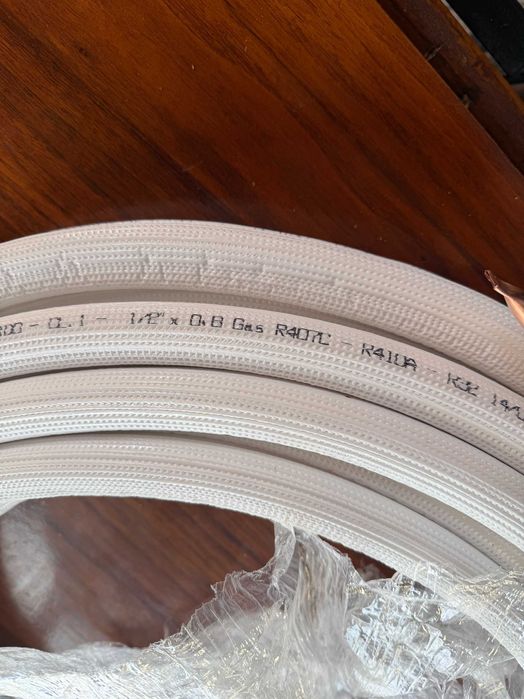 Tubo cobre Isolado Ar Condicionado