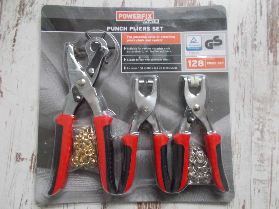 Napownica oczkarka zestaw kaletniczy do oczek i zatrzasków