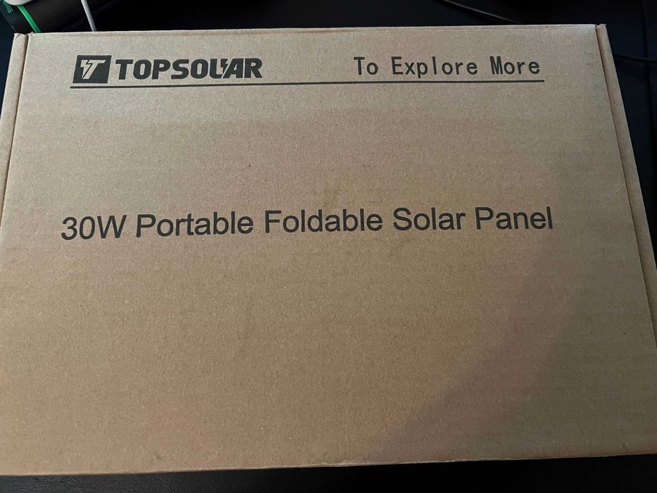 Портативна сонячна панель Topsolar SolarFairy 30 (30W) (США)