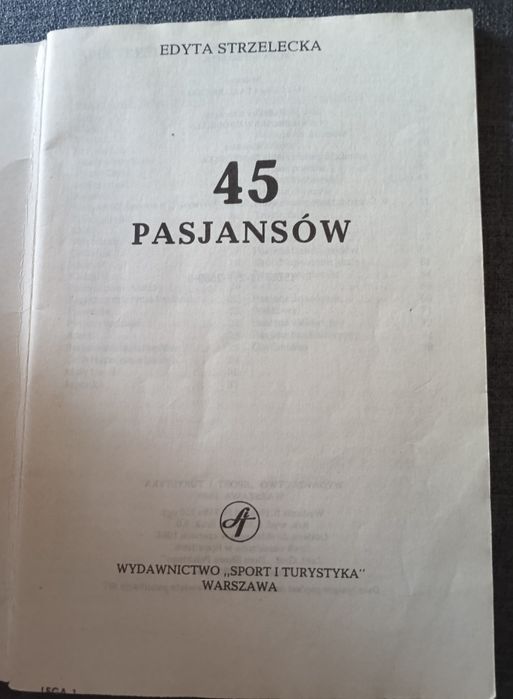 45 pasjansów. Edyta Strzelecka.