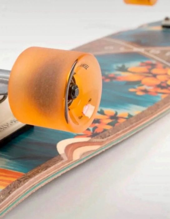 Longboard deskorolka cruiser Globe Sun City, profesjonalny Coconut