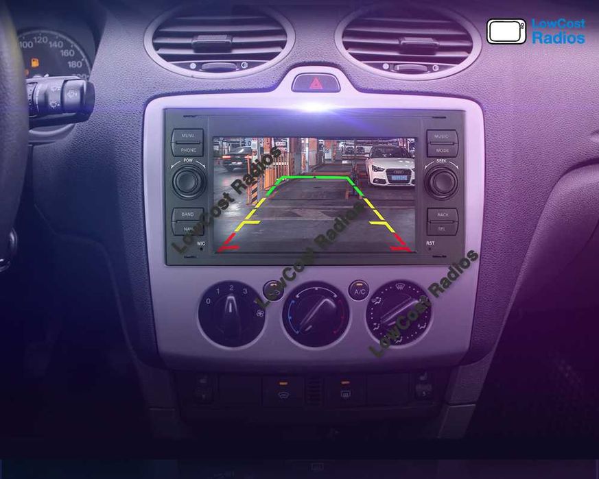 Auto Rádio GPS FORD Retos 7" • ANDROID 15• BT • USB • WIFI Focus Mondeo | CARPLAY • ANDROID AUTO