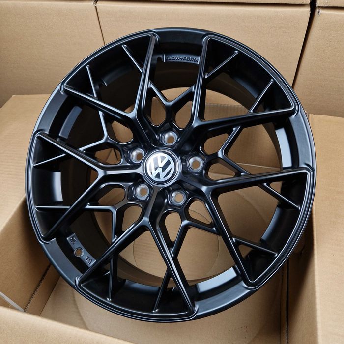 Диски На Авто R18 5x112 VW Passat Arteon CC Tiguan Golf Jetta Audi A4 A5 A6 Q3 Q5 Skoda Superb Octavia Seat Matt Black Р18