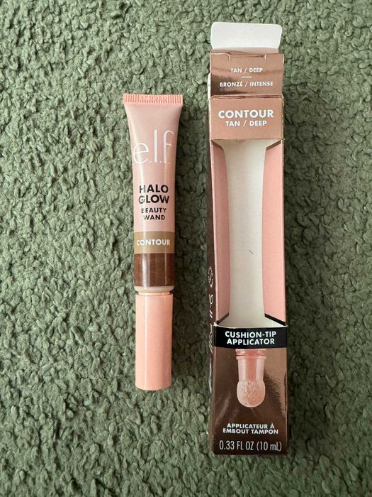 E.L.F. Halo Glow Beauty Wand Bronzer do twarzy, w płynie, Tan/Deep 10 ml 06056