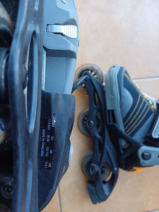 Rolki dziecięce Rollerblade (28-32) regulowane w bdb stanie