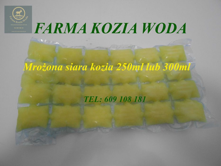 Mrożona Świeża Siara Kozią    Naturalny Superfood