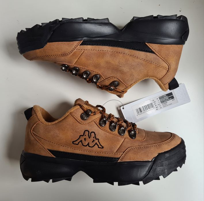 NOWE Kappa Murray męskie damskie buty 38 trapery hiking outdoor brąz