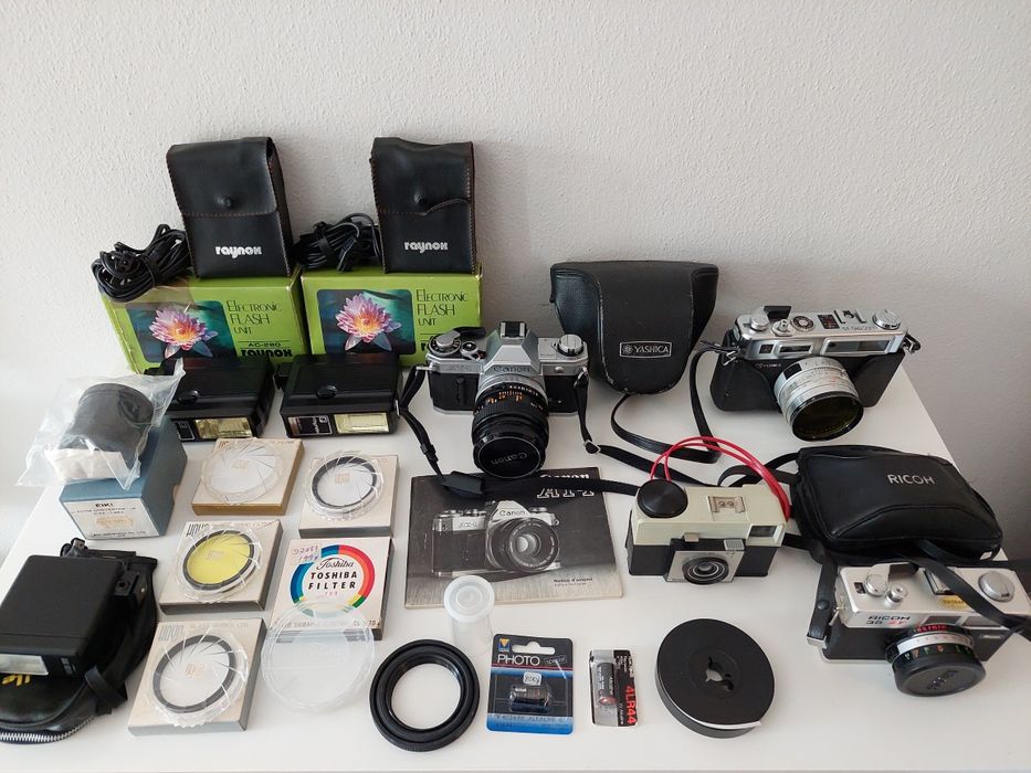 Máquinas Fotograficas Antigas Vintage e Acessórios