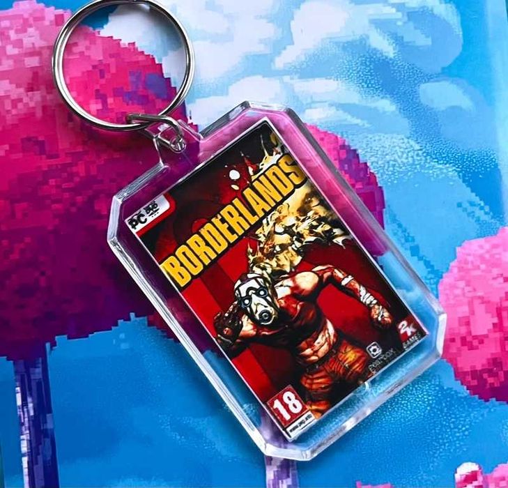 Brelok Borderlands - mini okładka gry PC