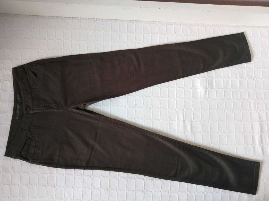 Calças Ganga Castanhas Coloured Skinny Denim Co. 38