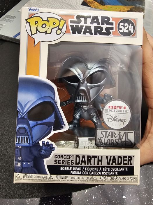 【Exclusive】 Funko Darth Vader Concept Pop! Darth Vader (Facet) (Disney 100) #600 Exclusive
