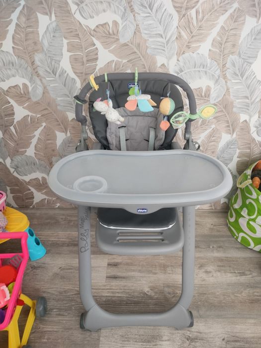 Стільчик для годування chicco polly magic relax