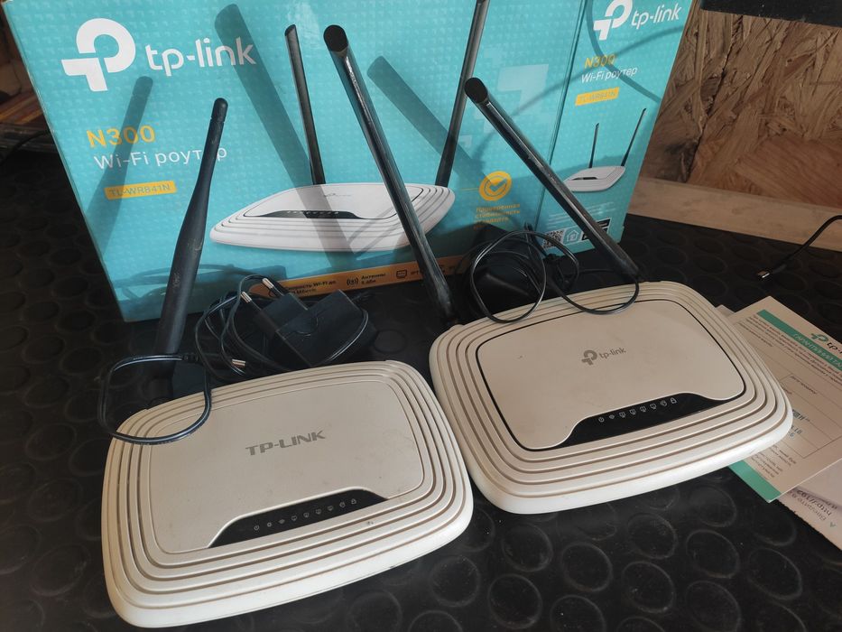 2 роутера TP-LINK б.у