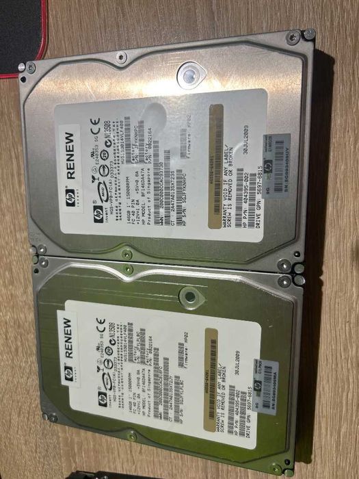 2x 146GB FC 15K 3.5 HP Renew Nowe Nieużywane Macierzowe