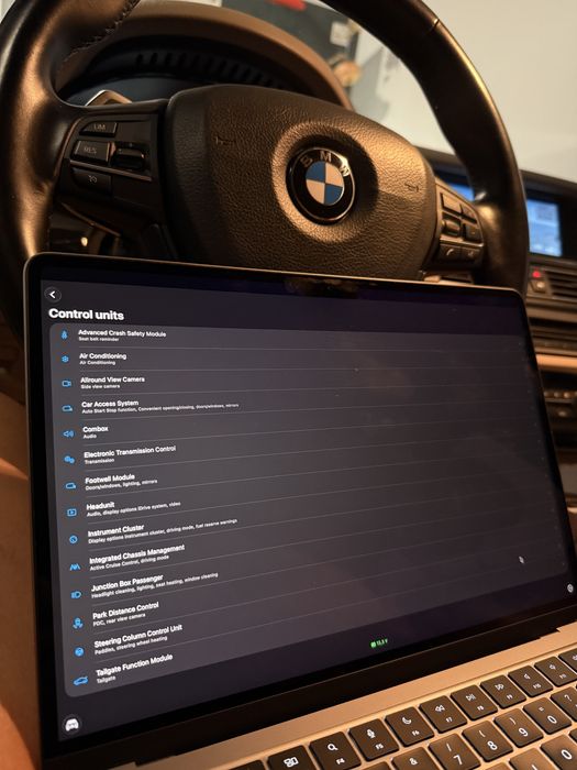 Codificações BMW, MINI e Toyota