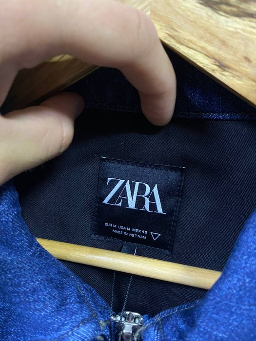 Нова человіча. джинсова куртка Zara