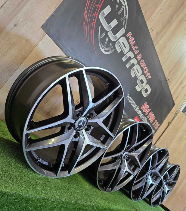 NOWE ALUFELGI MERCEDES 19x5x112-Cla,Cle,Cls,Gla,Klasa a,e (ET32 i 43)